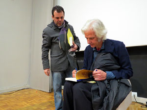 Presentació del llibre Libros, secretos, de Jacobo Siruela a la Casa de Cultura