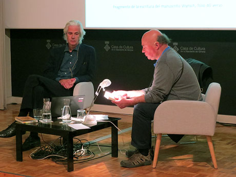 Presentació del llibre Libros, secretos, de Jacobo Siruela a la Casa de Cultura