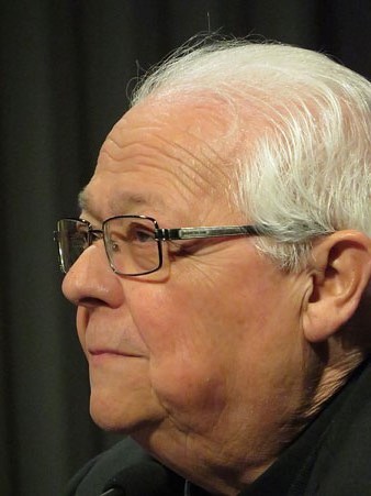 El bisbe de Girona, Francesc Pardo, durant la presentació