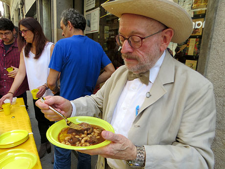 Llibreria Geli. Presentaci&oacute; de La cuina antiga. Ibers, grecs i romans, de Jaume F&agrave;brega, amb Abraham Simon