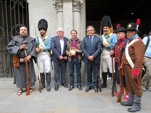 Presentació del llibre Presentació del llibre Temps d'herois. El setge de Girona de 1809, de Gerard Bussot, a la Sala Miquel 