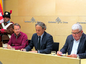 Presentació del llibre Temps d'herois de Gerard Bussot, a la Sala Miquel Diumé