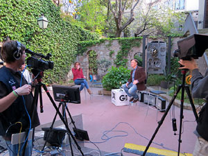 Programa 1mon.cat de Xip TV al Call. Emissi&oacute; del cap&iacute;tol 116 des del Call de Girona