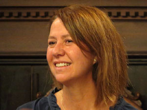 Rebuda de l'Spar Citylift Girona a la Sala de Plens de l'Ajuntament i a la pla&ccedil;a del Vi