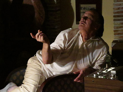 Mart&iacute; Peraferrer durant l'actuaci&oacute;