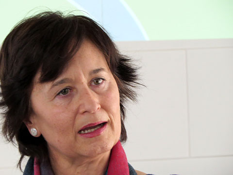 La directora dINPROVO Mar Fernández, durant la seva intervenció