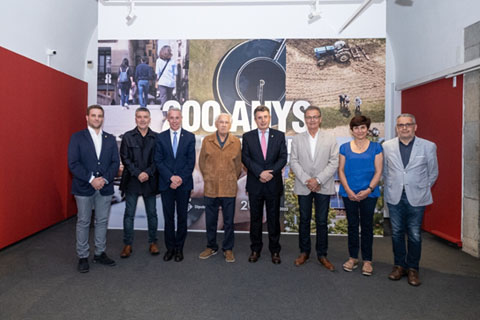 Inauguraci&oacute; de l'exposici&oacute; a la Casa de Cultura