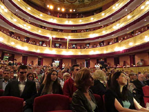 Acte central de campanya de JuntsxCat al Teatre Municipal