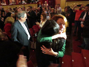 Acte central de campanya de JuntsxCat al Teatre Municipal