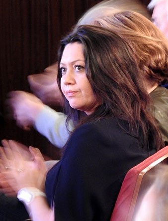 Marcel&middot;la Topor durant l'acte