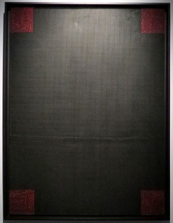 Creu (Homenatge a Mark Rothko). 2017. Oli i cautx&uacute; sobre fusta