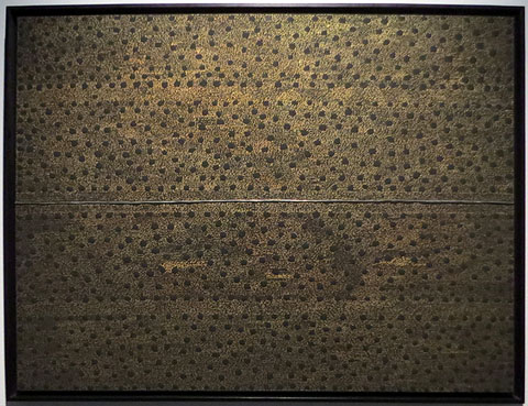 Els dos costats de la idea. 2004. Mixta sobre tela