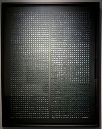 Cap a dalt i cap a baix. 1980. Acr&iacute;lic sobre tela