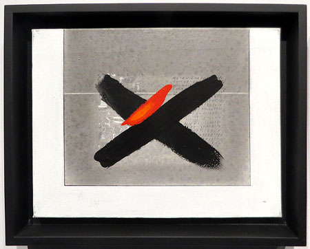 Escrits. 1976. Acri&iacute;lic sobre tela