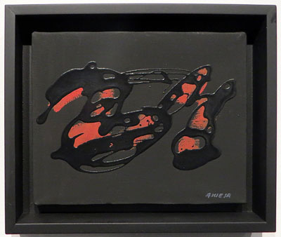 Carmine sings. 1991. Acr&iacute;lic sobre tela