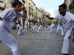 Capoeira a la Rambla de la Llibertat