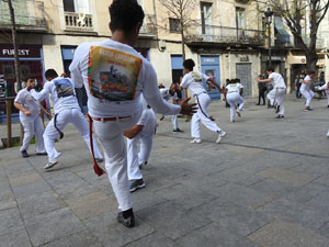 Capoeira a la Rambla de la Llibertat