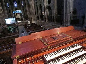 Concert d'orgue a la Catedral, emmarcat en la campanya 'Acabem l'orgue de la Catedral de Girona', promoguda per l'ADAC