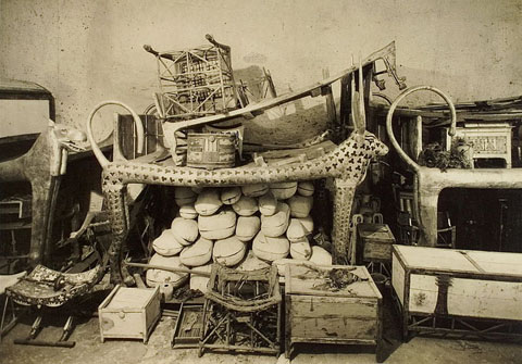 Descobriment de la tomba de Tutankamon. 1922