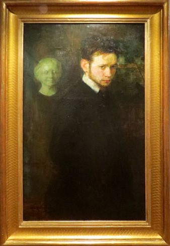 Mela Muter. Retrat d'un jove poeta. 1903