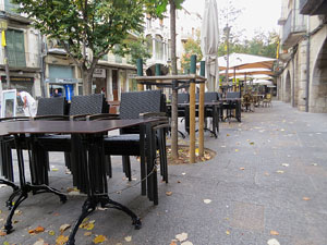 Girona buida per la pand&egrave;mia