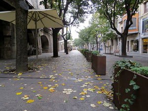 Girona buida per la pand&egrave;mia