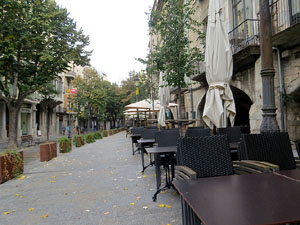 Girona buida per la pand&egrave;mia