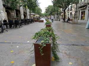 Girona buida per la pandèmia