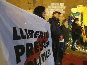 L'hora solidària a Perpinyà, acte organitzat pel Comitè de Solidaritat Catalana