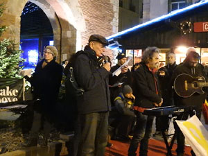 L'hora solidària a Perpinyà, acte organitzat pel Comitè de Solidaritat Catalana