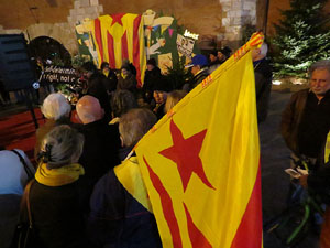 L'hora solidària a Perpinyà, acte organitzat pel Comitè de Solidaritat Catalana