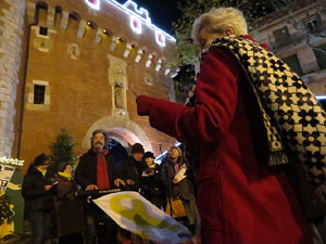 L'hora solidària a Perpinyà, acte organitzat pel Comitè de Solidaritat Catalana