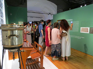 Inauguració de l'exposició 'Les coses que foren' al Museu d'Història de Girona