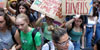 Manifestació contra el canvi climàtic organitzada per Fridays for Future i Revolució o Extinció