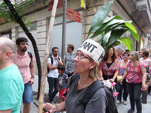Manifestaci&oacute; contra el canvi clim&agrave;tic organitzada per Fridays for Future i Revoluci&oacute; o Extinci&oacute;