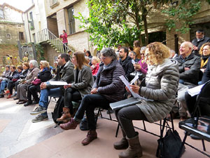 Dia de la Mem&ograve;ria de l'Holocaust i la Prevenci&oacute; dels Crims contra la Humanitat al Pati dels Rabins del Centre Bonastruc &ccedil;a Porta