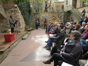 Dia de la Mem&ograve;ria de l'Holocaust i la Prevenci&oacute; dels Crims contra la Humanitat al Pati dels Rabins del Centre Bonastruc &ccedil;a Porta