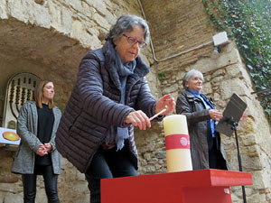 Dia de la Mem&ograve;ria de l'Holocaust i la Prevenci&oacute; dels Crims contra la Humanitat al Pati dels Rabins del Centre Bonastruc &ccedil;a Porta