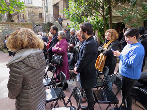Dia de la Mem&ograve;ria de l'Holocaust i la Prevenci&oacute; dels Crims contra la Humanitat al Pati dels Rabins del Centre Bonastruc &ccedil;a Porta