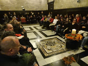 Dia de la Memòria de l'Holocaust i la Prevenció dels Crims contra la Humanitat al Saló de Plens de l'Ajuntament de Girona