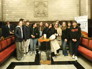 Dia de la Memòria de l'Holocaust i la Prevenció dels Crims contra la Humanitat al Saló de Plens de l'Ajuntament de Girona