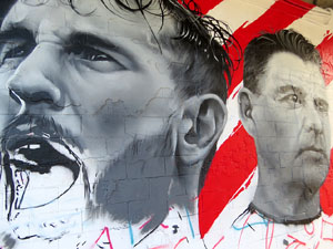 Mural del Girona FC