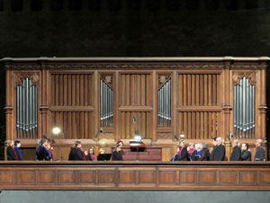 Acabament de l'orgue de la Catedral de Girona