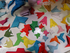 Origami. Exposici&oacute; de Jordi Pericot al Centre C&iacute;vic de Santa Eug&egrave;nia de Ter - Can Ninetes