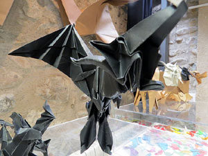 Origami. Exposici&oacute; de Jordi Pericot al Centre C&iacute;vic de Santa Eug&egrave;nia de Ter - Can Ninetes