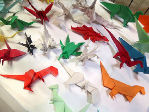 Origami. Exposici&oacute; de Jordi Pericot al Centre C&iacute;vic de Santa Eug&egrave;nia de Ter - Can Ninetes
