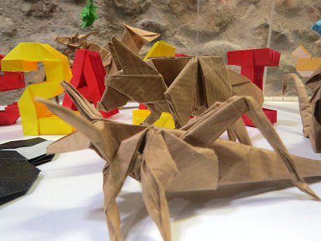 Origami. Exposició de Jordi Pericot al Centre Cívic de Santa Eugènia de Ter - Can Ninetes