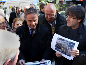 Col&middot;locaci&oacute; de la placa commemorativa del 4 de febrer de 1939