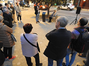 Restituci&oacute; de la placa commemorativa del 4 de febrer de 1939