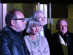 Premis homenatge Xavier Cugat, organitzat pel Festival de Cinema de Girona, a la pla&ccedil;a de l'Oli